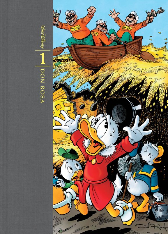 Don Rosas samlade verk : tecknade serier och illustrationer. Bd 1,  1987-1988 – Smakprov