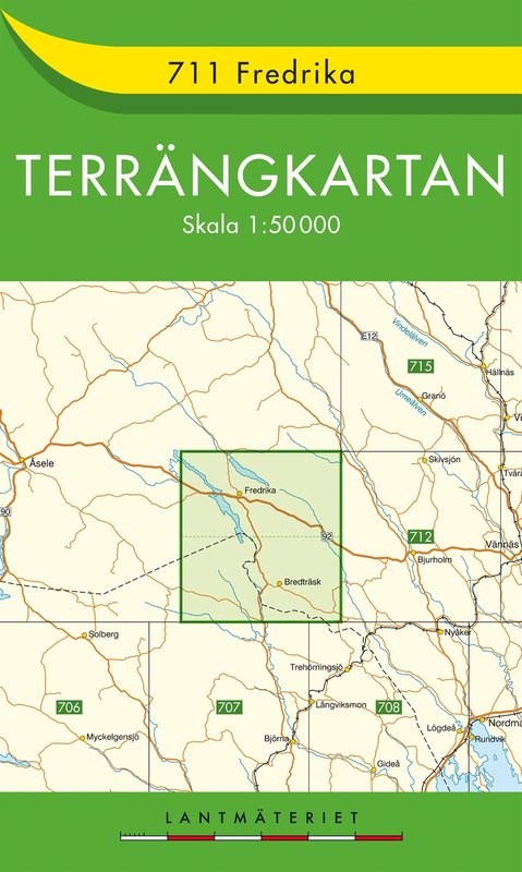 711 Fredrika Terrängkartan : 1:50000 – Smakprov