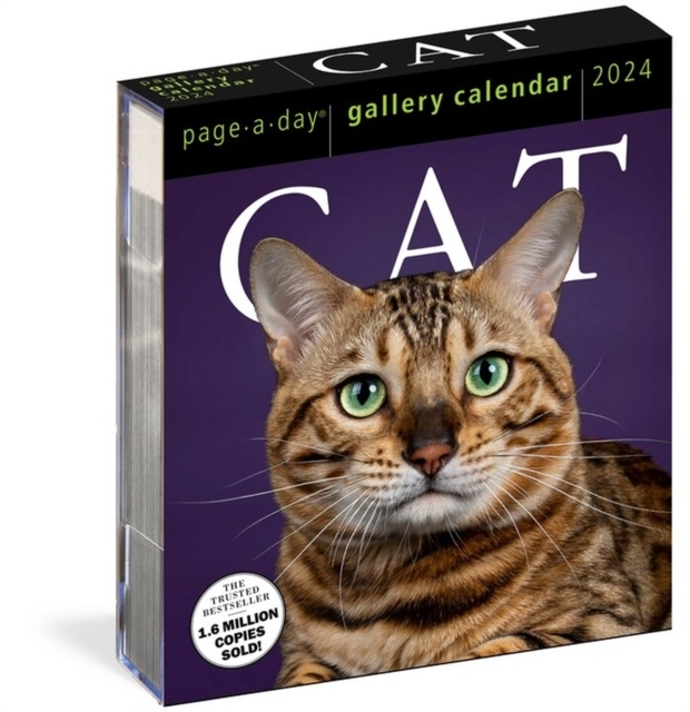 Cat PageADay Gallery Calendar 2024 Smakprov