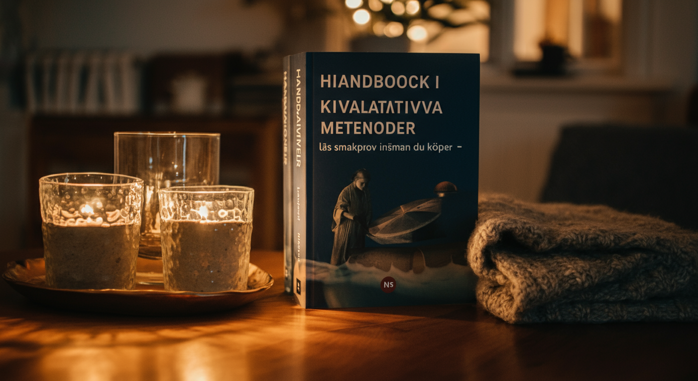 Handbok i kvalitativa metoder – läs smakprov innan du köper